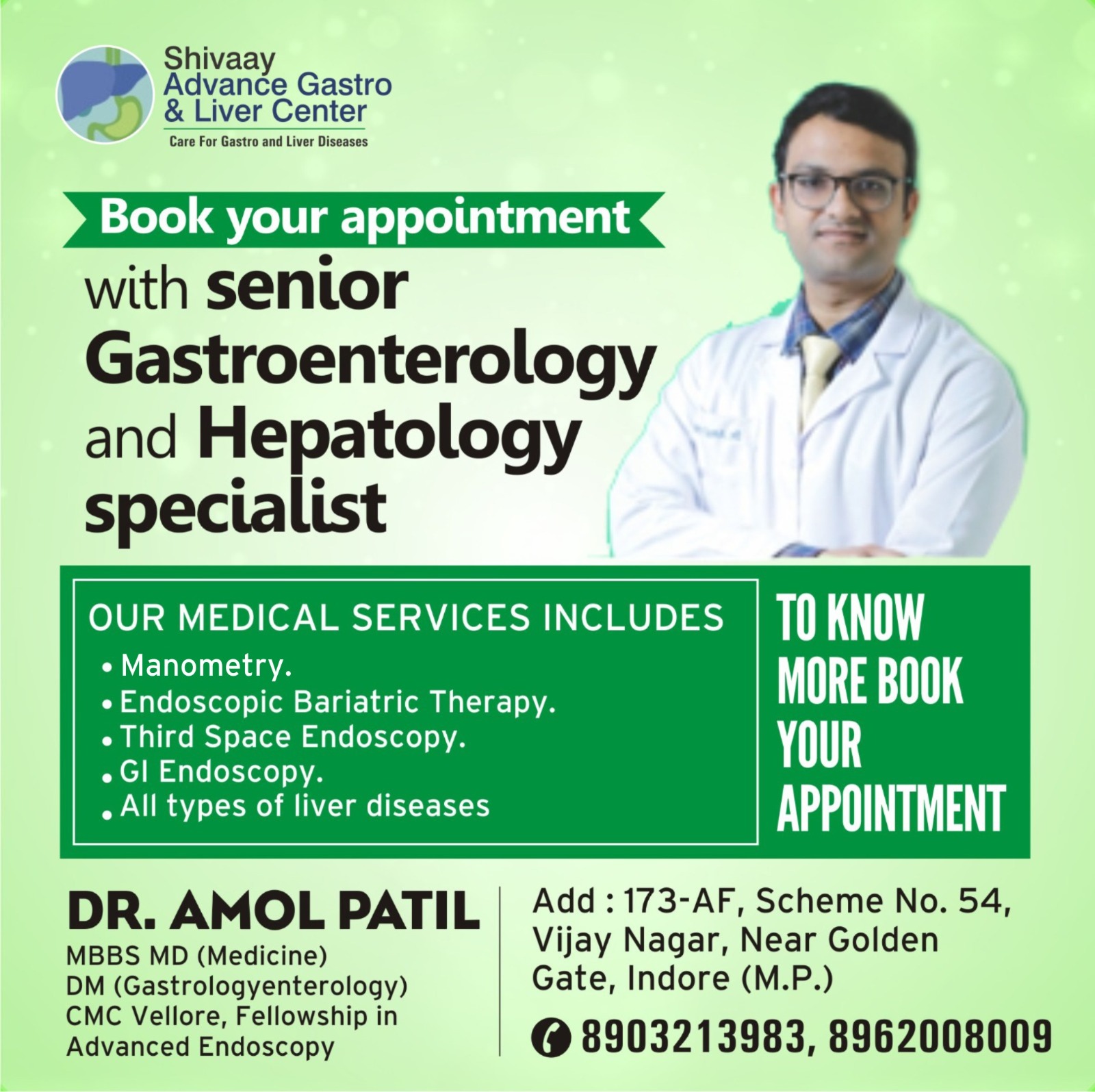 gastroenterologist in Indore